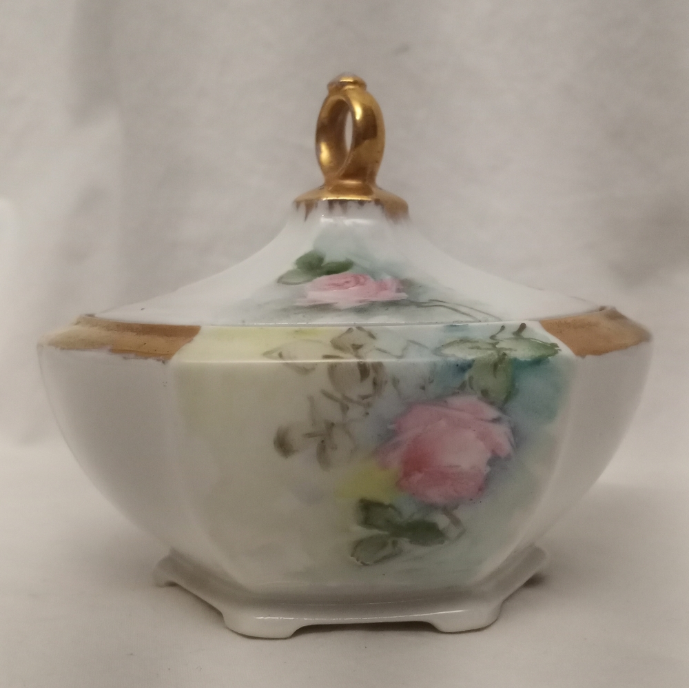 Moritz Zdekauer Porcelain Lidded Bowl - Picture 15 of 15